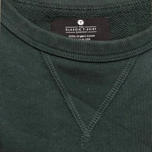 The Classic T-Shirt Company French Terry Short Sleeve Box Tee Sweatshirt XXL - Picture 9 of 11